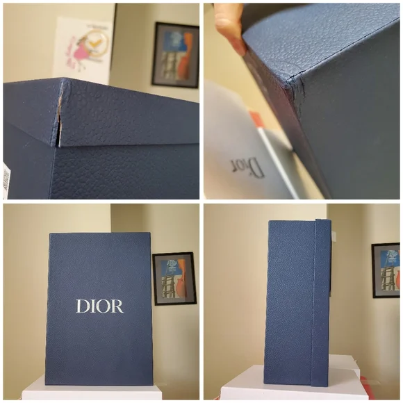 Lady Dior D lite flower latte embroidered medium bag - Picture 8 of 9